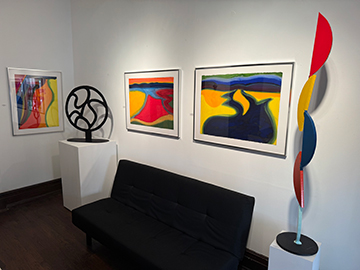 Installation view at Anita Shapolsky Gallery