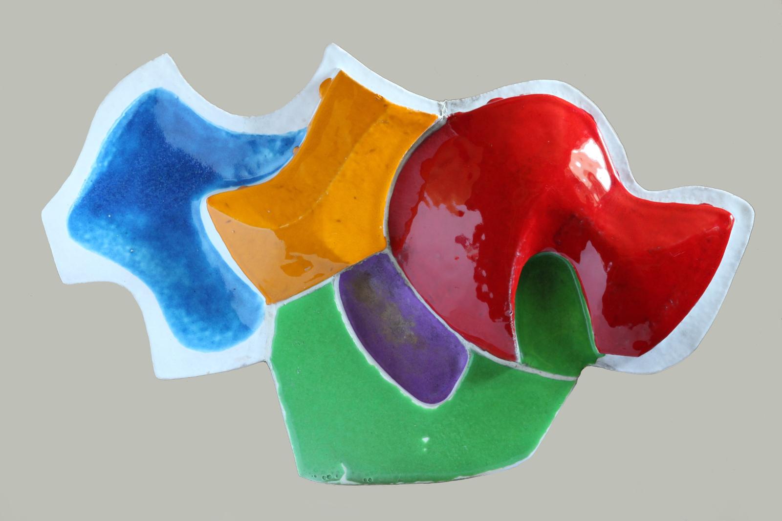 David Hayes ceramic relief
